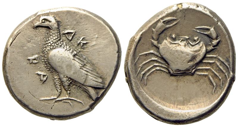 Sicily, Akragas (483-473 Bc), Didrachm; Ar (g 8,75; MM 21)