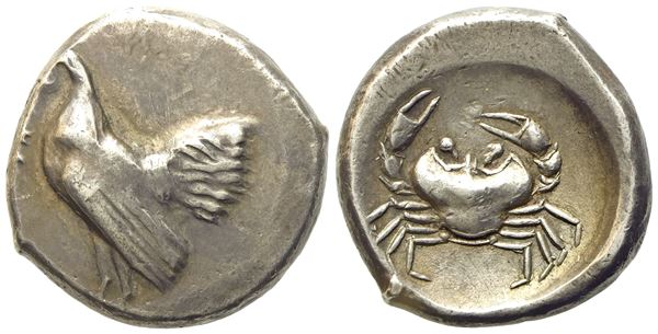 Sicily, Himera (c. 483/2-472/1), Didrachm; AR (8,68 g; 20 mm)