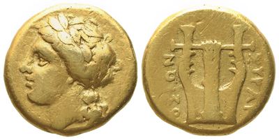 Sicily, Syracuse, Agathokles (317-289 Bc), 12,5 Litrae; El (1,81 G; 10,5 MM)
