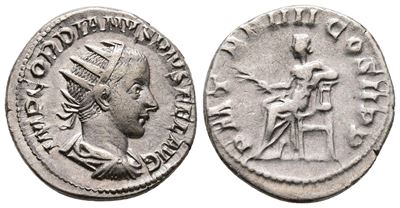 Gordian III (238-244). Ar Antoninianus (22mm, 4.22g).