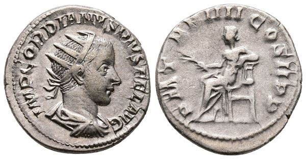 Gordian III (238-244). AR Antoninianus (22mm, 4.22g).  - Auction Greek, Roman and Byzantine Coins	 - Bertolami Fine Art - Prague