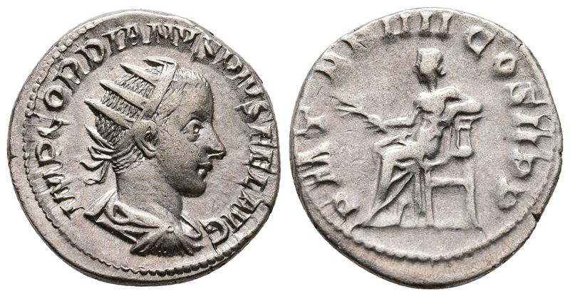 Gordian III (238-244). Ar Antoninianus (22mm, 4.22g).