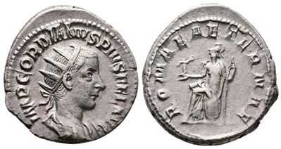 Gordian III (238-244). Ar Antoninianus (21mm, 4.44).