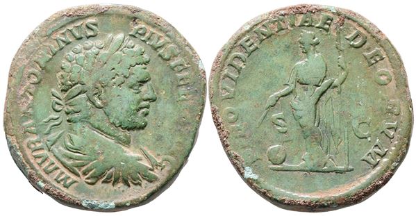 Caracalla (198-217). Æ Sestertius (33mm, 26.59g).  - Auction Greek, Roman and Byzantine Coins	 - Bertolami Fine Art - Prague