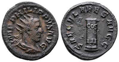 Philip i (244-249). Ar Antoninianus (21mm, 3.97g).