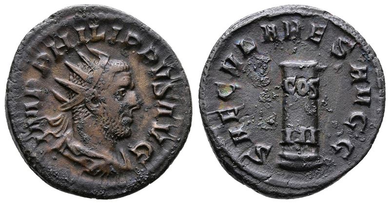 Philip i (244-249). Ar Antoninianus (21mm, 3.97g).