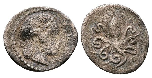 Sicily, Syracuse, c. 466-460 BC. AR Litra (11mm, 0.47g).  - Auction Greek, Roman and Byzantine Coins	 - Bertolami Fine Art - Prague