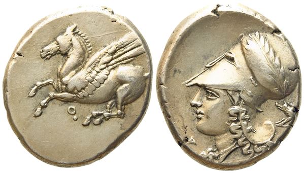 Corinthia, Corinth, (c. 375-300 BC), Stater (g 8,60; mm 21,8)