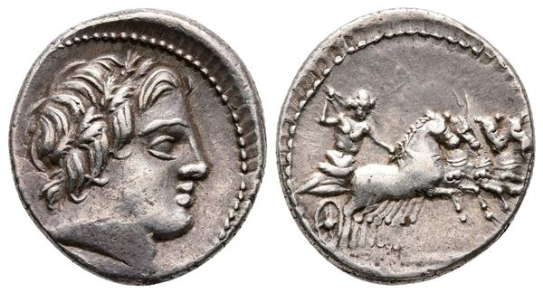 Gargilius, Ogulnius and Vergilius, Rome, c. 86 BC. AR Denarius (18mm, 4.03g).  - Auction Greek, Roman and Byzantine Coins	 - Bertolami Fine Art - Prague