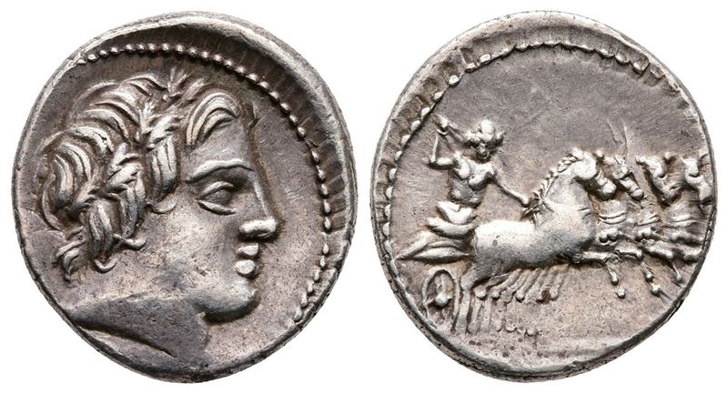 Gargilius, Ogulnius And Vergilius, Rome, C. 86 Bc. Ar Denarius (18mm, 4.03g).