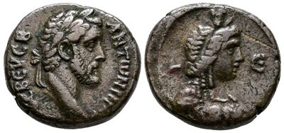 Antoninus Pius (138-161). Egypt, Alexandria. Bi Tetradrachm (24mm, 12.45g)