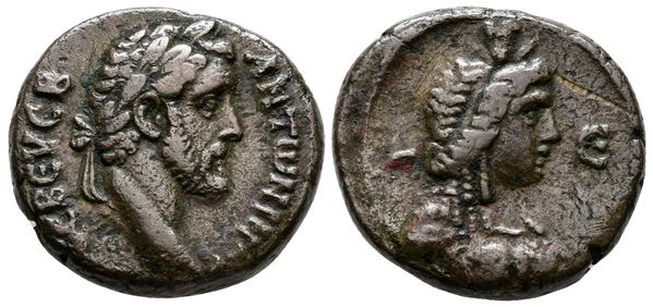 Antoninus Pius (138-161). Egypt, Alexandria. BI Tetradrachm (24mm, 12.45g)  - Auction Greek, Roman and Byzantine Coins	 - Bertolami Fine Art - Prague