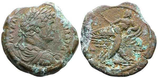 Hadrian (117-138). Egypt, Alexandria. Æ Drachm (35mm, 22.28g)