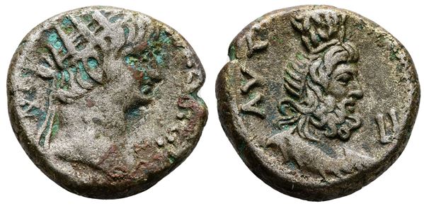 Nero (54-68). Egypt, Alexandria. BI Tetradrachm (23mm, 12.68g)