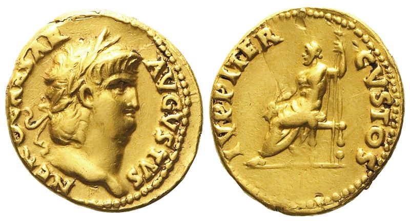 Nero (54-68), Aureus, Rome, c. AD 64-65; AV (g 7,35; mm 18)