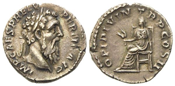 Pertinax (193), Denarius, Rome, January 1st-March 28th AD 193. AR (g 3,16; mm 17,6)