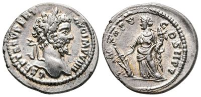 Septimius Severus (193-211). Ar Denarius (21mm, 3.71g).