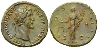 Antoninus Pius (138-161), Sestertius, Rome, Ad 150-151; Æ (g 25,07; MM 33)
