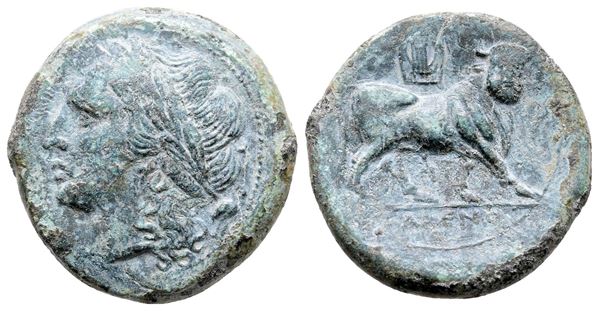 Northern Campania, Cales, c. 265-240 BC. Æ (22 mm, 7.45 g).
