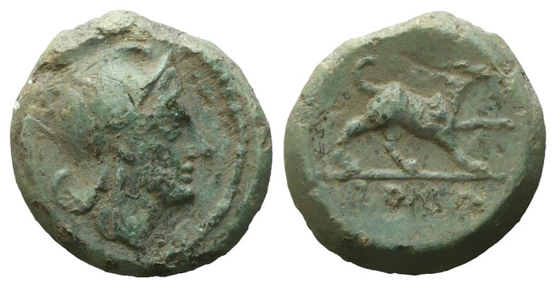 Anonymous, Half Litra, C. 235 Bc; Æ (1,53 G; 11,8 MM; 12 H)