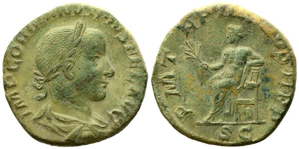 Gordian III (238-244), Sestertius, Rome, AD 241-243; Æ (g 19,45; mm 28)