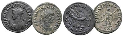Lot Of 2 Roman Imperial Antoninianii, To Be Catalogued. Lot Sold As Is, No Return