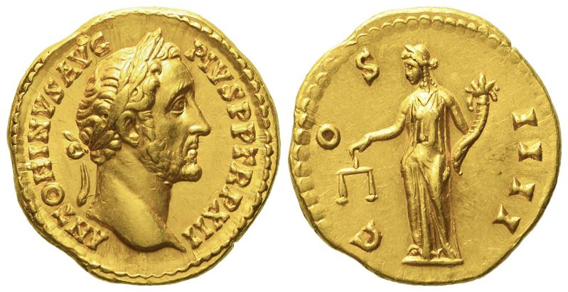 Antoninus Pius (138-161), Aureus, Rome, Ad 148-149; Av (g 7,19; MM 19)