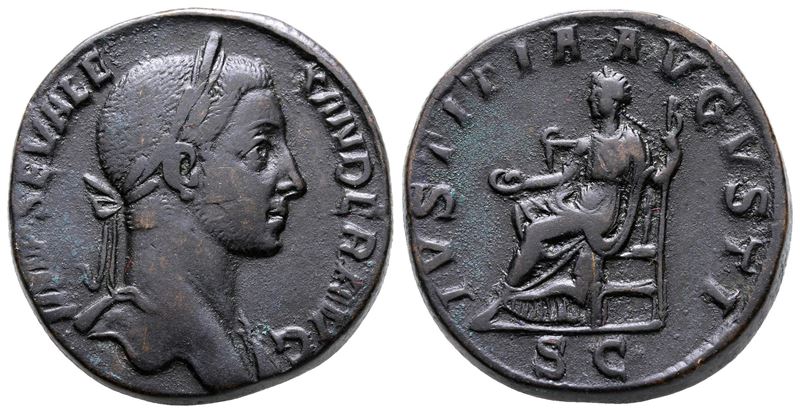 Severus Alexander (222-235). Æ Sestertius (30 MM, 22.44 G).