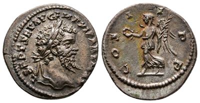 Septimius Severus (193-211). Ar Denarius (19 MM, 3.30 G).