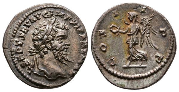 Septimius Severus (193-211). AR Denarius (19 mm, 3.30 g).  - Auction Greek, Roman and Byzantine Coins	 - Bertolami Fine Art - Prague