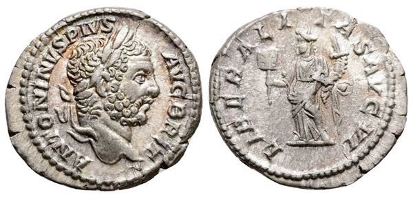 Caracalla (198-217). AR Denarius (19 mm, 3.24 g).  - Auction Greek, Roman and Byzantine Coins	 - Bertolami Fine Art - Prague