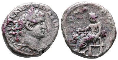 Titus (79-81). Egypt, Alexandria. Bi Tetradrachm (24mm, 11.81g)