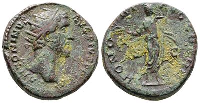 Antoninus Pius (138-161). Æ Dupondius (25mm, 13.18g).