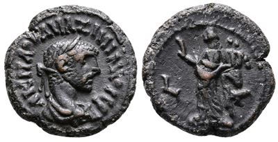 Maximianus (286-305). Egypt, Alexandria. Bi Tetradrachm (20mm, 6.46g)