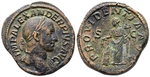 Severus Alexander (222-235). Æ Sestertius (32mm, 25.11g).