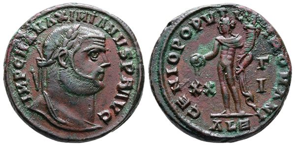 Maximianus (286-305). Æ Follis (26mm, 11.28g).  - Auction Greek, Roman and Byzantine Coins	 - Bertolami Fine Art - Prague