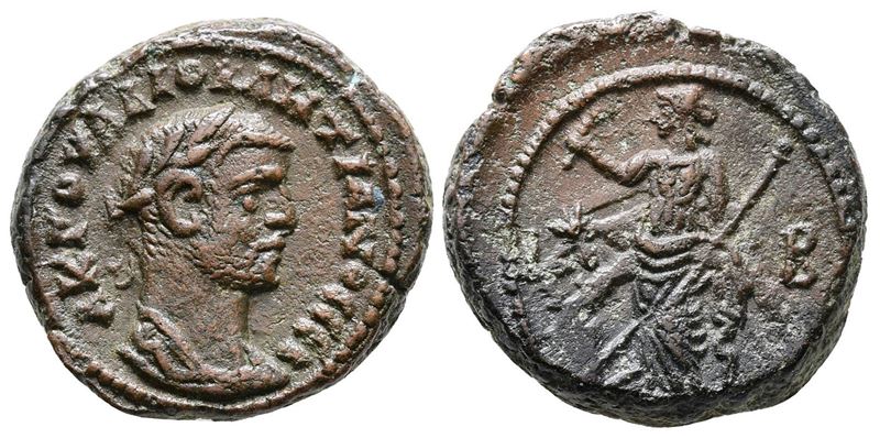 Diocletian (284-305). Egypt, Alexandria. Bi Tetradrachm (20mm, 9.05g)