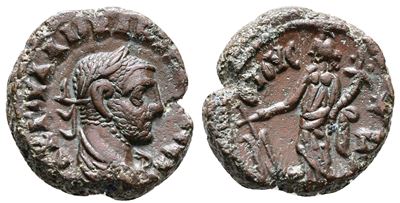 Diocletian (284-305). Egypt, Alexandria. Bi Tetradrachm (18mm, 7.12g)