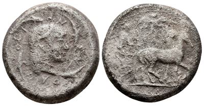 Sicily, Syracuse. Gelon i (485-478 Bc). Ar Tetradrachm (26 MM, 16.85 G).