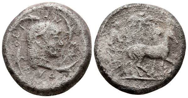 Sicily, Syracuse. Gelon I (485-478 BC). AR Tetradrachm (26 mm, 16.85 g).