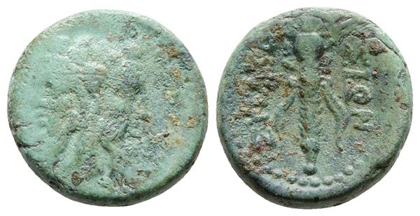 Sicily, Syracuse. Roman rule, after 212 BC. Æ (15.5 mm, 3.34 g).