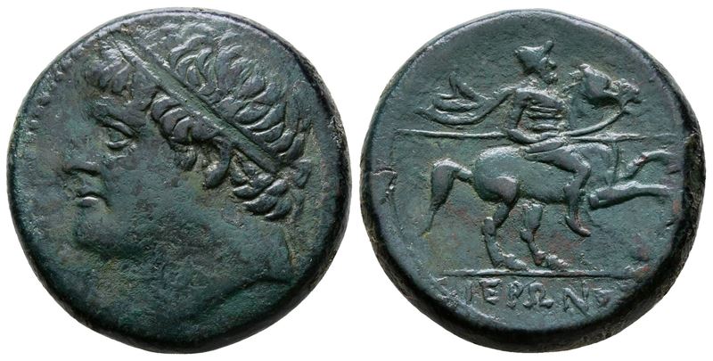 Sicily, Syracuse. Hieron II (275-215 Bc). Æ (27 MM, 17.42 G).