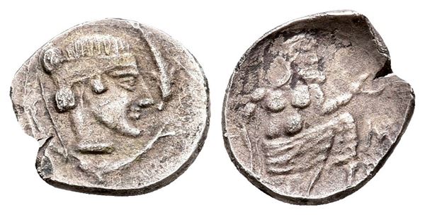 Sicily, Panormos as Ziz, c. 415-405 BC. AR Litra (11 mm, 0.59 g).
