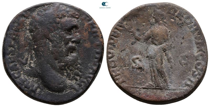 Pertinax (ad 193). Replica Of Æ Sestertius (28 MM, 17.56 G).