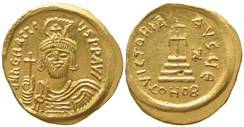 Heraclius (610-641), Solidus; AV (4,52 g; 20,6 mm)