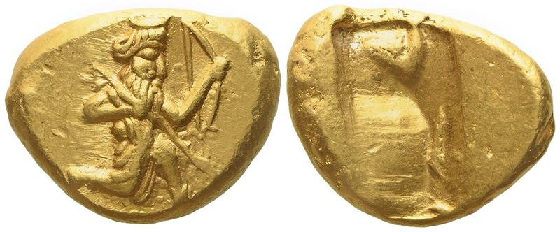 Persia, Achaemenid Empire, Time of Darios I to Xerxes II (c.ca 485-420 BC), Daric; AV (8,40 g; 17...