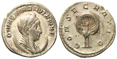 Diva Mariniana, Antoninianus Struck Under Valerian I, Rome, Ad 256-257; Ar (g 3,89; MM 21,5)