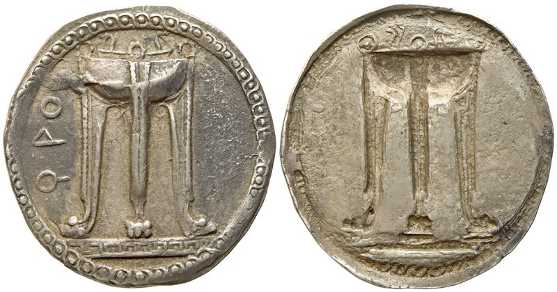 Bruttium, Kroton (C. 530-500 Bc), Stater; Ar (8,08 G; 29,5 MM)