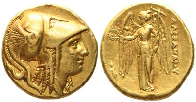 Kings Of Macedon, Alexander III 'the Great' (336-323 Bc), Stater; Av (8,68 G; 17 MM)