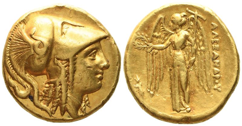 Kings Of Macedon, Alexander III 'the Great' (336-323 Bc), Stater; Av (8,68 G; 17 MM)